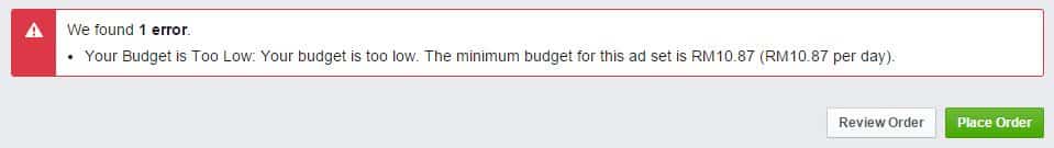 New Minimum Daily Budget In Ads Manager