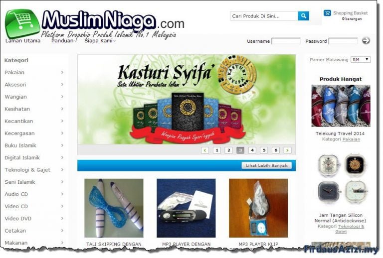 Muslim Niaga | Platform Bisnes Dropship Islamik