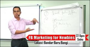 Kelas Cara Buat Iklan di Facebook & Online Marketing