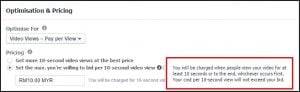 Cara Menggunakan Bidding Pay Per View Untuk FB Ads Video