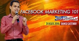 Kelas Facebook Marketing Merdeka FI