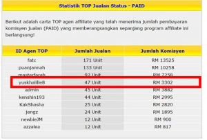 Rempit Affiliate Insta