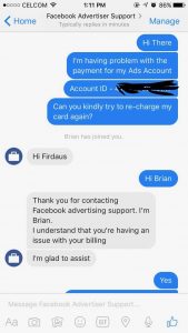 Facebook Support Live Chat 1#