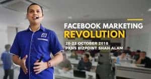 Workshop Advance Facebook Marketing Oktober 2018 by Firdaus Azizi
