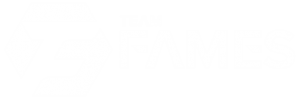 Logo Team Fames White With Text